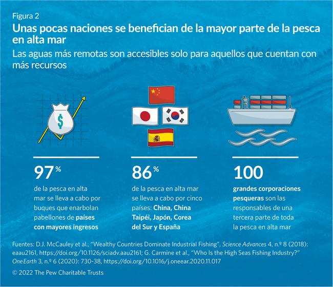 Los sistemas de gobernanza actuales no rastrean la mayoría de la biodiversidad en alta mar