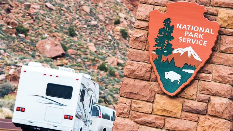 National Park Service sign